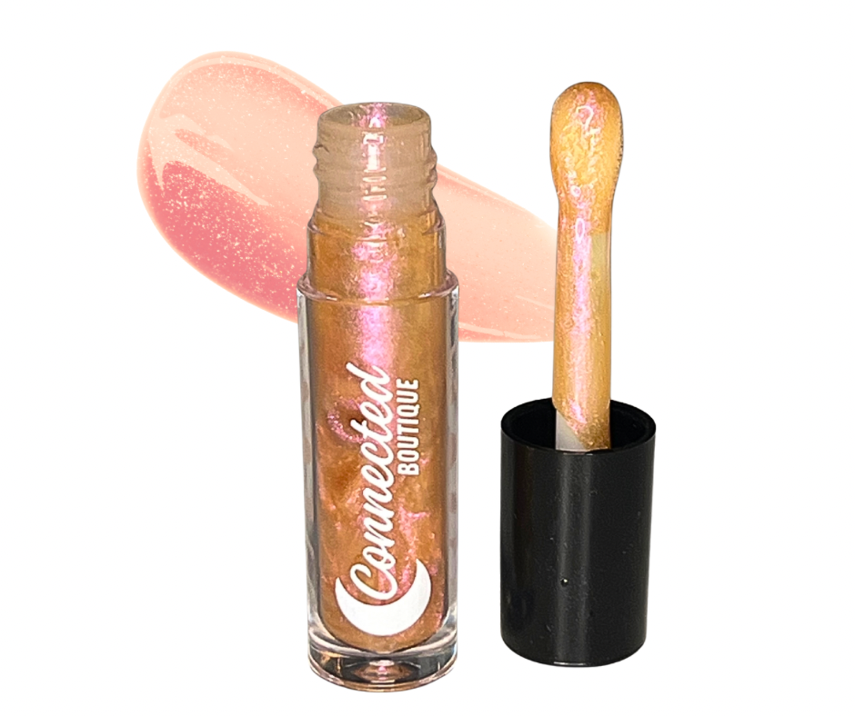 Loved Duochrome pink/gold lipgloss-3