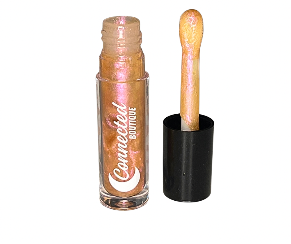 Loved Duochrome pink/gold lipgloss-4