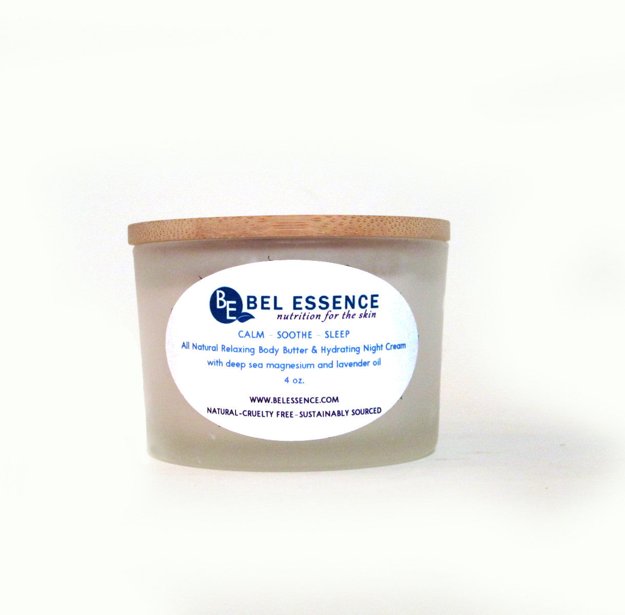 Calm-Soothe-Sleep All Natural Body Butter - 4 oz