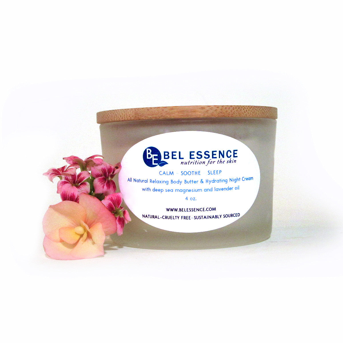 Calm-Soothe-Sleep All Natural Body Butter - 4 oz